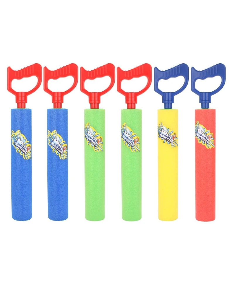 Gnuadz 6PC Water Blaster Foam Soaker Pool Toy
