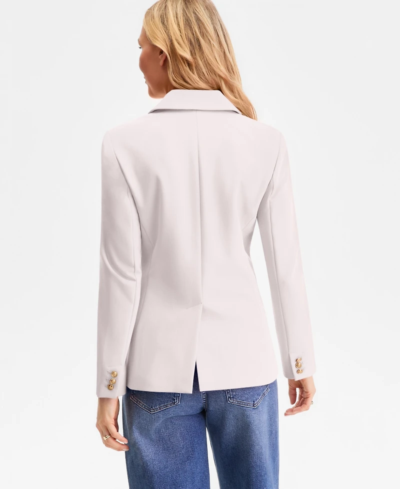 I.n.c. International Concepts Women's Double-Breasted Blazer, Exclusively at Macy's