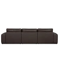 Paitlyn 3-Piece Leather Sofa