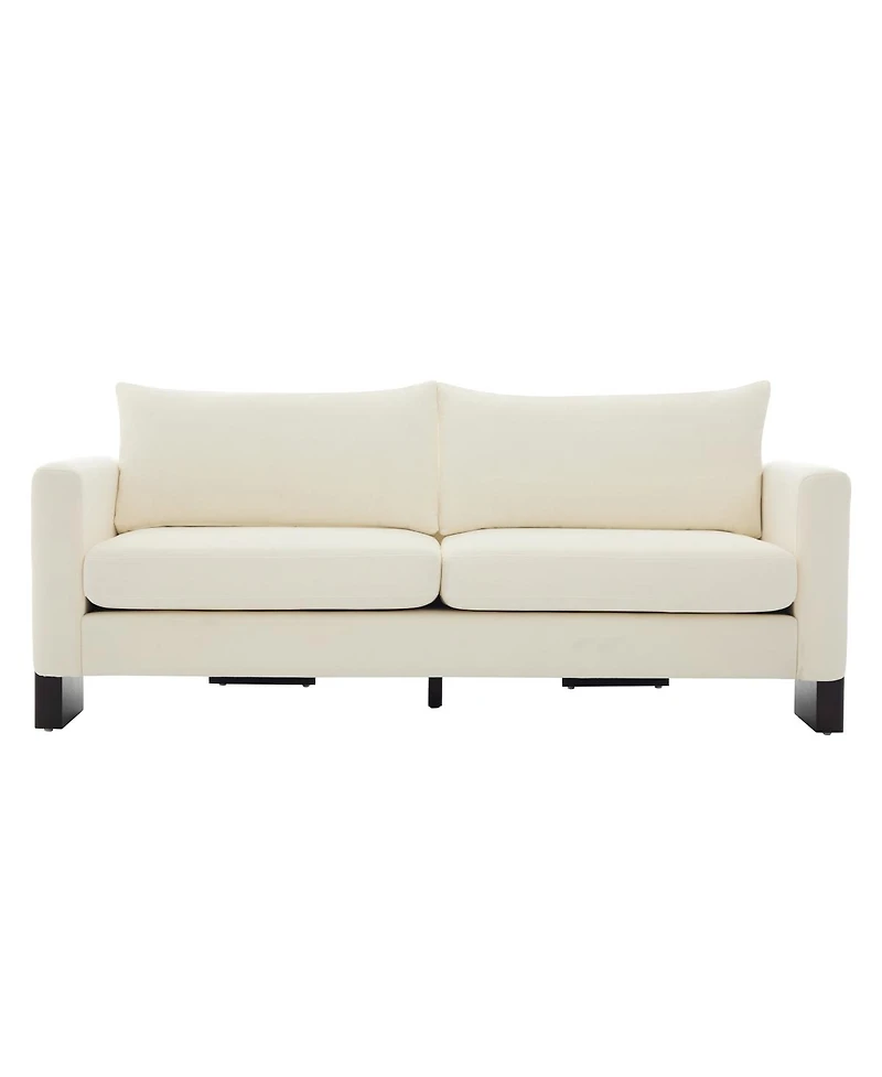 Streamdale Furniture 3-Seater Sofa with Rubberwood Legs