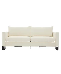 Streamdale Furniture 3-Seater Sofa with Rubberwood Legs