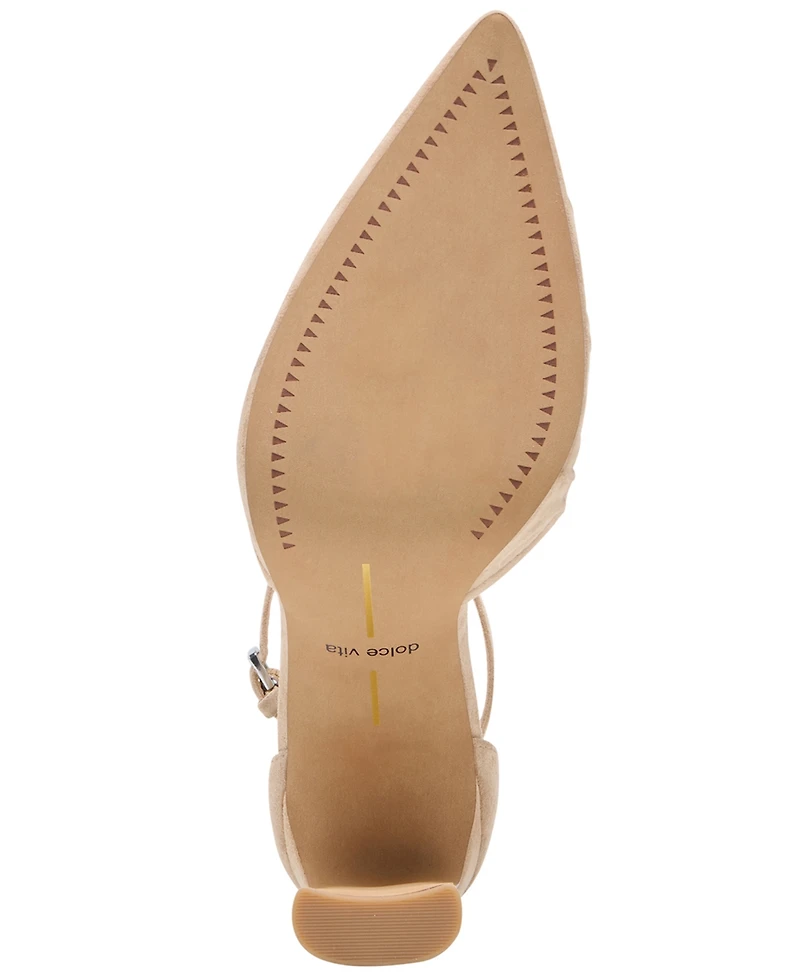 Dolce Vita Women's Kylo Ruched Pointed Toe Pumps