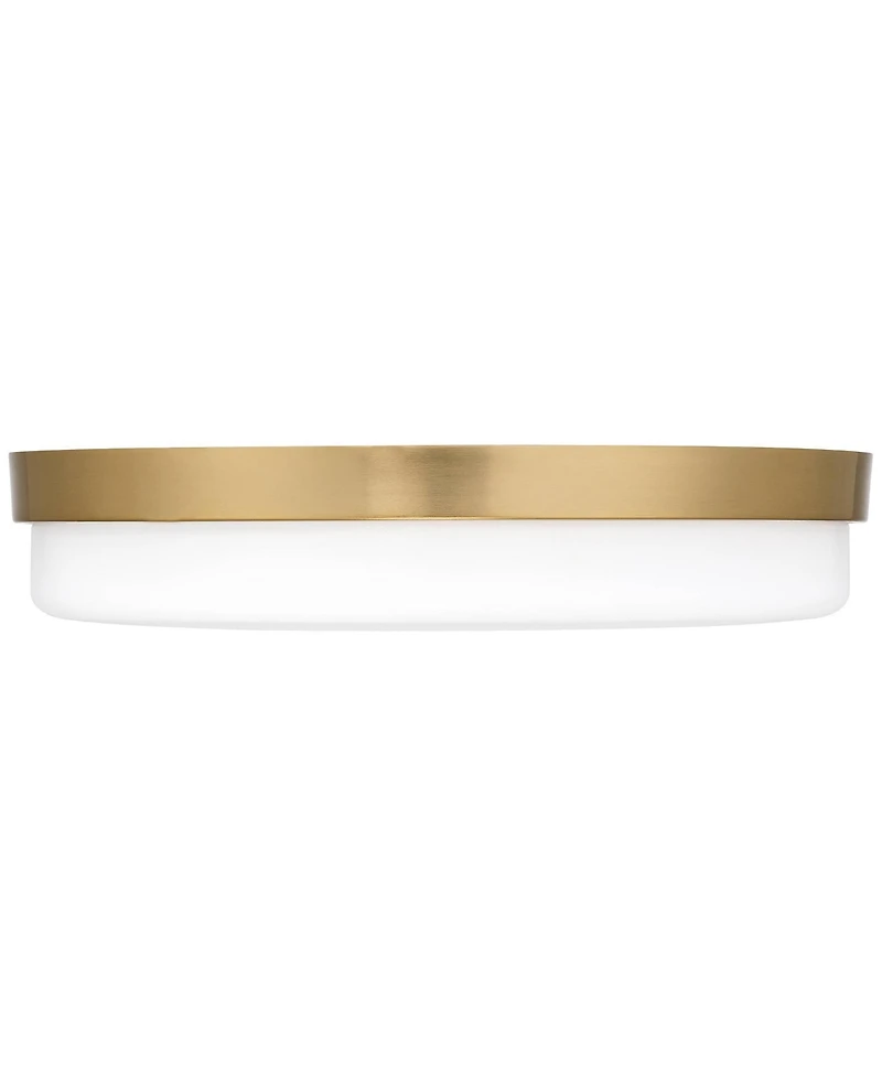 Possini Euro Design Winfrey Wide Gold Led Ceiling Light