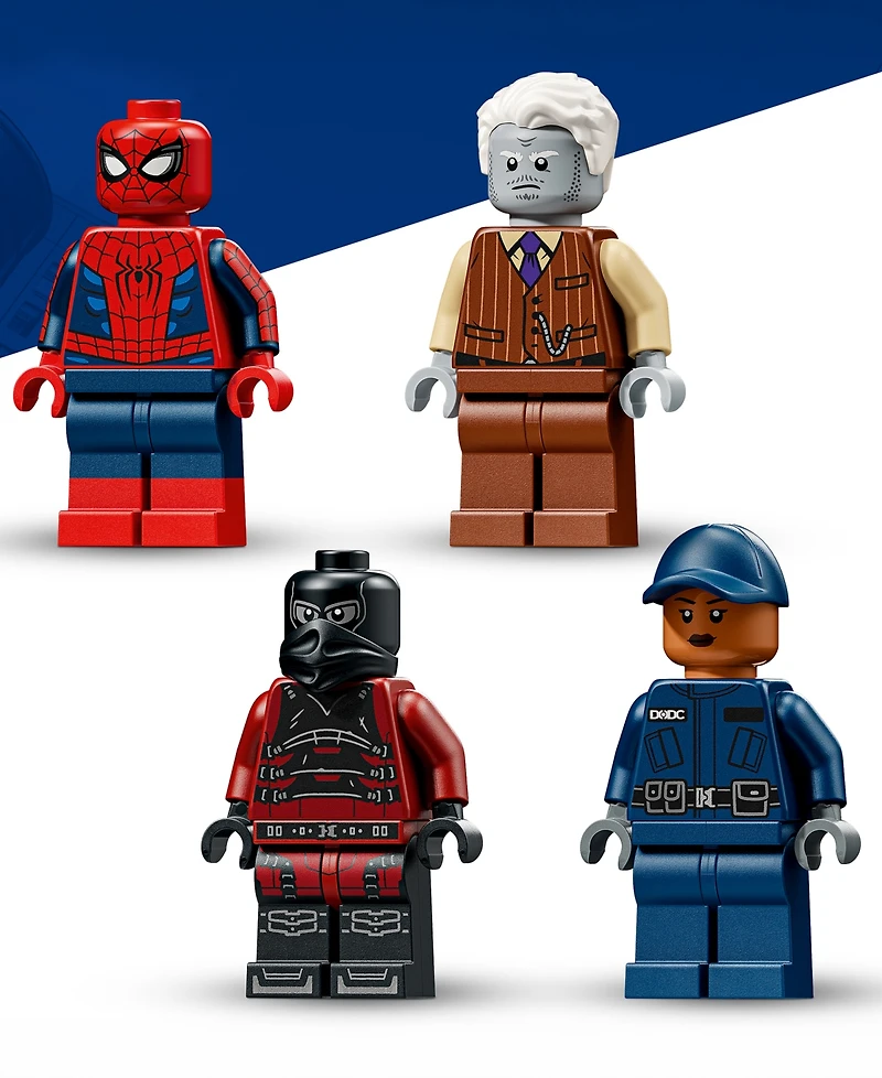 Lego Marvel Spider-Man Prison Transport Chase Building Set 76349, 367 Pieces