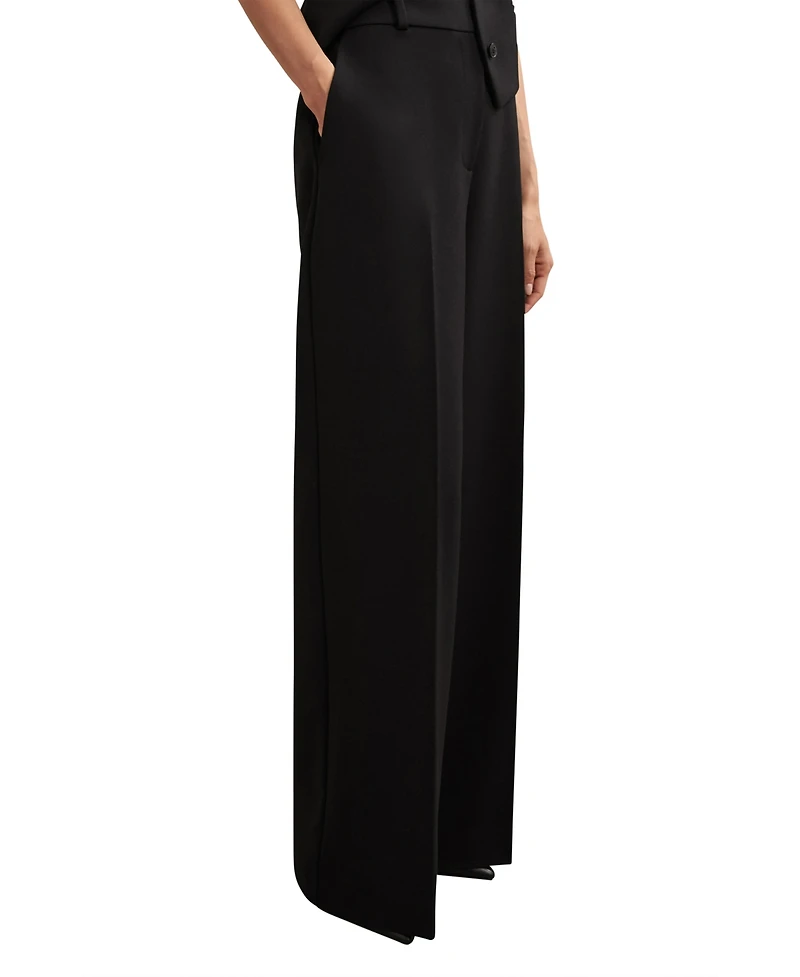 Reiss Women's Wide-Leg Suit Trousers