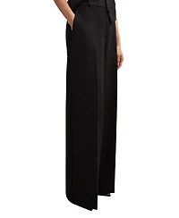 Reiss Women's Wide-Leg Suit Trousers
