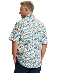 Tommy Bahama Men's Nova Wave Glass Half Full Printed Shirt