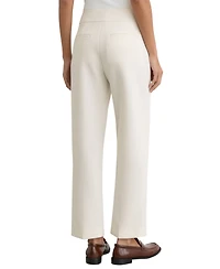 Reiss Women's Welt-Pocket Tapered Trouser Pants