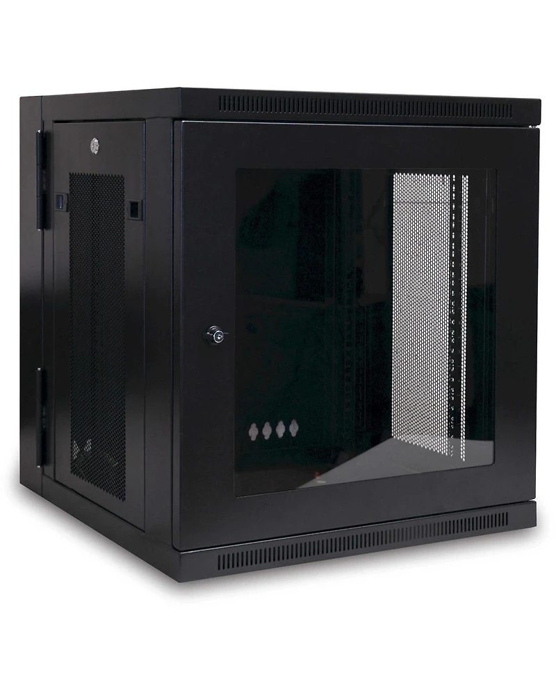 Tripp Lite 12U Low-Profile Switch-Depth Wall-Mount Rack Enclosure Server Cabinet