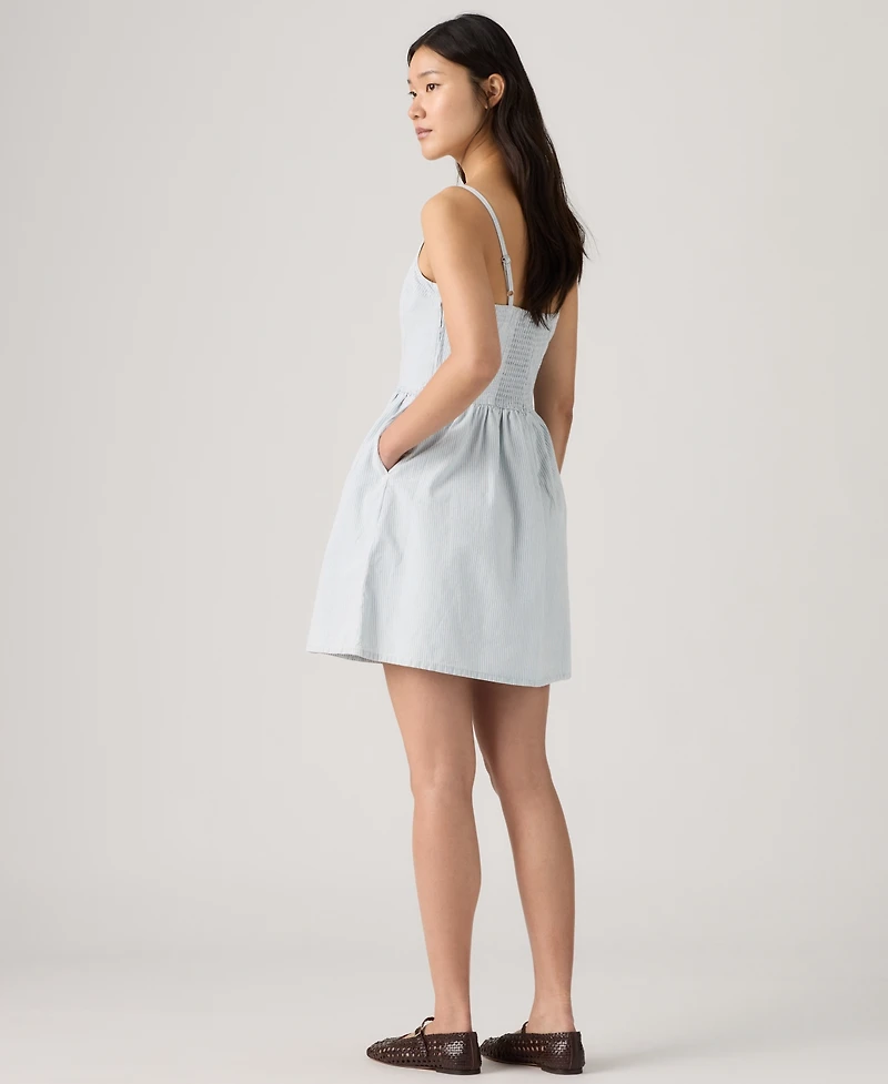 Levi's Women's Jadine Square Neck Denim Mini Dress