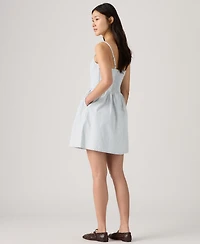 Levi's Women's Jadine Square Neck Denim Mini Dress