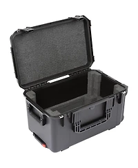 Skb iSeries 4RU Injection Molded Fly Rack Waterproof Wheeled Case, 9" Depth