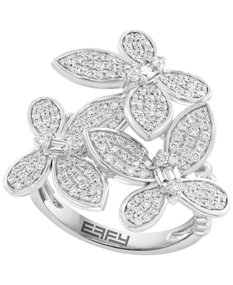 Effy Collection Diamond (1/4 ct. t.w.) Ring in 14k White Gold