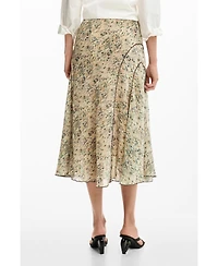 Desigual Women's Wild midi skirt