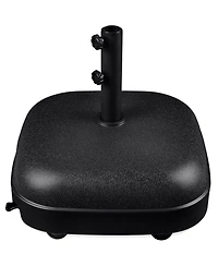 Best Choice Products 123lb Capacity Fillable Mobile Umbrella Base For Patio, Deck, 4 Wheels - Dome Square
