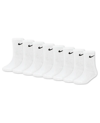 Nike Boys' 4-7 Crew Socks, 8-Pack