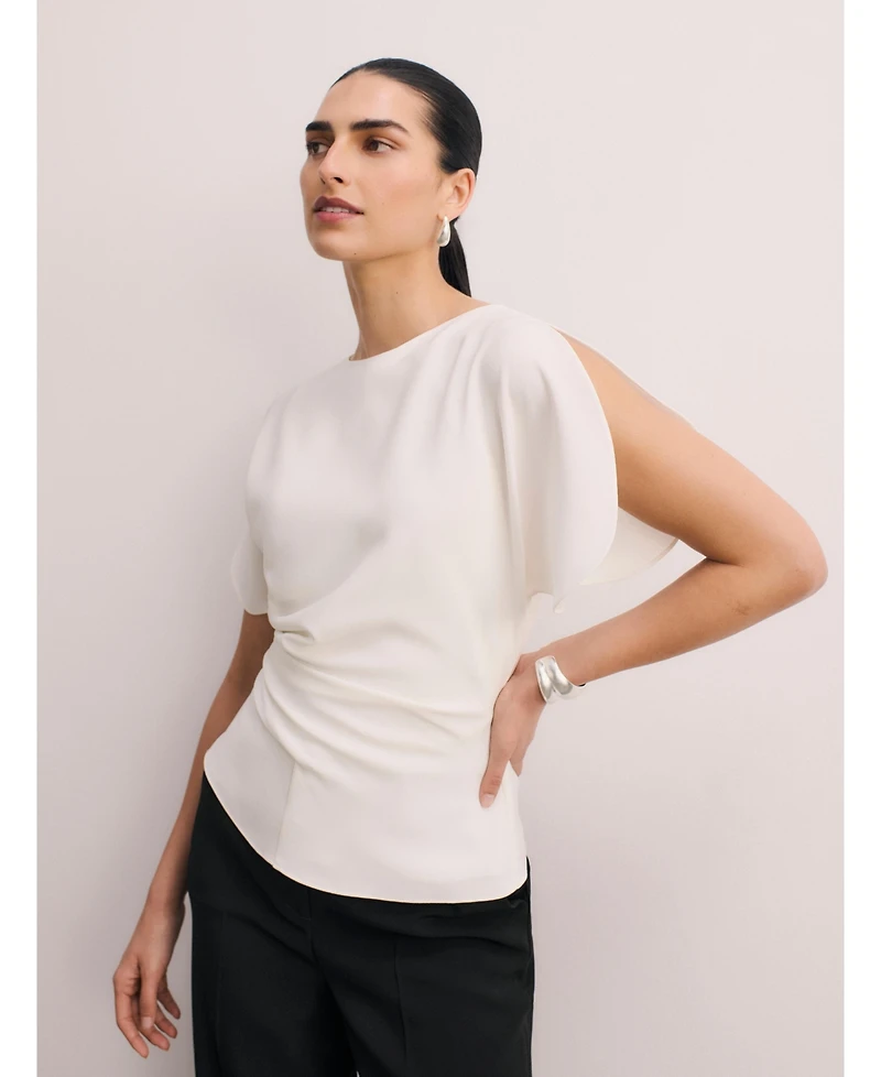 The Fold Women's Salerno Clever Crepe Top
