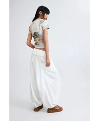 Desigual Women's Balloon trousers 100% cotton