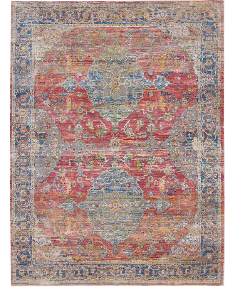 Nourison Home Ankara Global ANR01 Multi 5'3" x 7'6" Area Rug