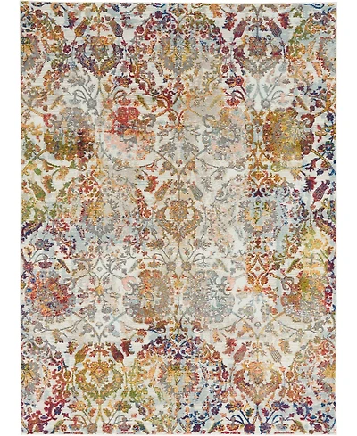 Nourison Home Ankara Global ANR06 Ivory 5'3" x 7'6" Area Rug