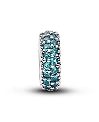 Pandora Ice Blue Stone Spacer Charm