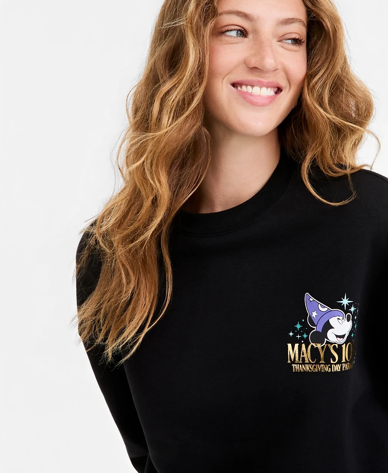 Disney | Macy's Adult Unisex Sorcerer's Apprentice Mickey Crewneck Sweatshirt, Exclusive