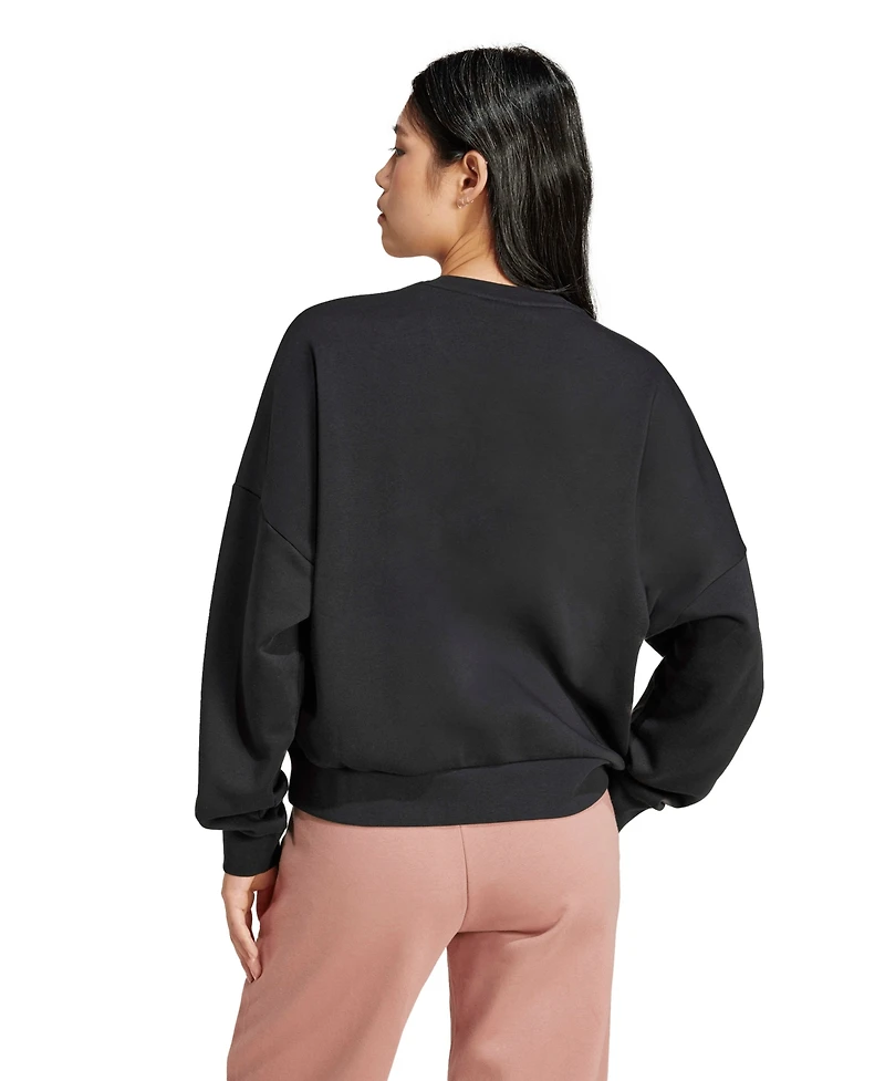adidas Women's Essentials Crewneck Small-Logo Sweatshirt