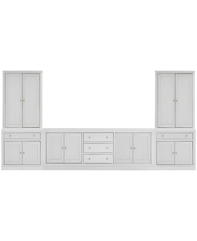 Amren 85" Wood 4-Door Console