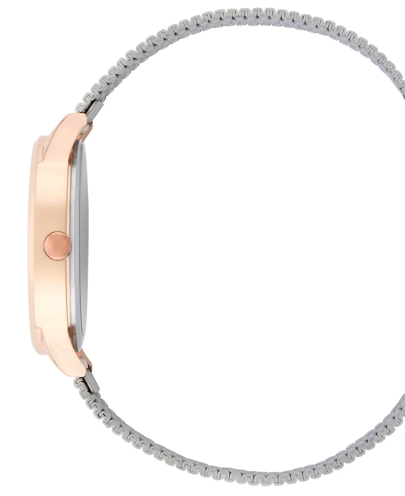 Bcbg Women's Quartz Round Rose Gold Stainless Steel; 34mm