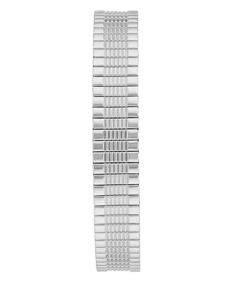 Bcbg Women's Quartz Round Silver Stainless Steel Watch 27mm