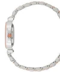 Bcbg Women's Quartz Round Rose Gold Stainless Steel Watch 28mm
