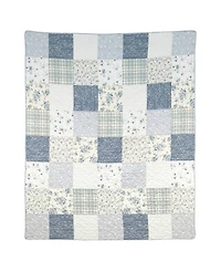 Donna Sharp Pastures Cotton Reversible Throw, 50"x 60"