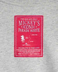 Disney | Macy's Adult Unisex Mickey Mouse Parade Balloons Through The Years Crewneck Sweatshirt, Exclusive