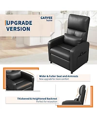 gaomon Electric Sofa Power Recliner Chair with Adjustable Back