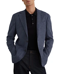 Reiss Men's Romana Single-Breasted Check Blazer