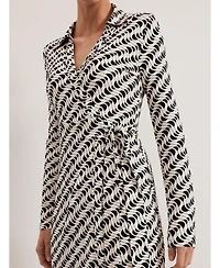 Phase Eight Women's Gina Geo Wrap Dress