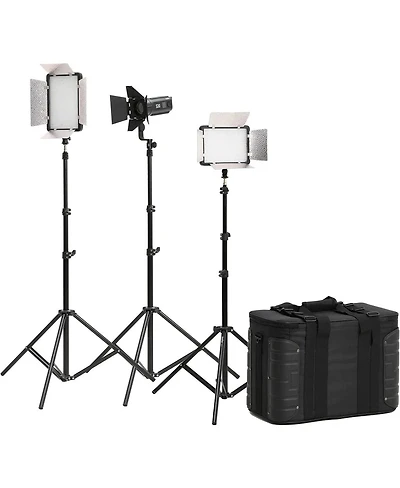 Godox Led500LR 3-Light LED Bi-Color Video Light Kit