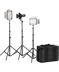 Godox Led500LR 3-Light LED Bi-Color Video Light Kit