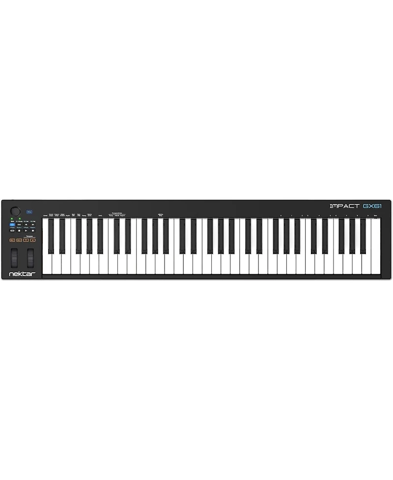 Nektar Impact GX61 61-Key Usb Midi Controller Keyboard