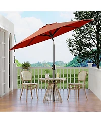 gaomon 9 Ft Outdoor Table Patio Umbrella, Waterproof Uv Protection for Garden, Backyard