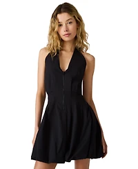 Steve Madden Women's Dianna V-Neck Sleeveless Mini Dress
