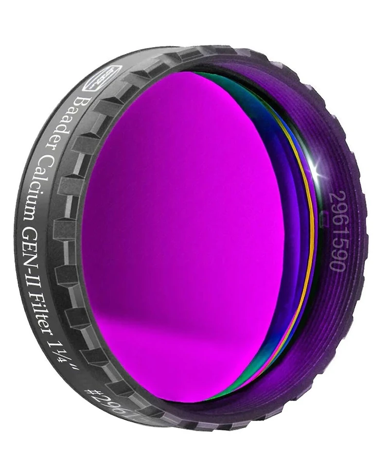 Baader Planetarium Calcium Gen-ii 1.25" Unstacked Ca-k Solar Imaging Filter with Lpfc