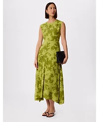 Whistles Women's Floral Asymmetric Dress