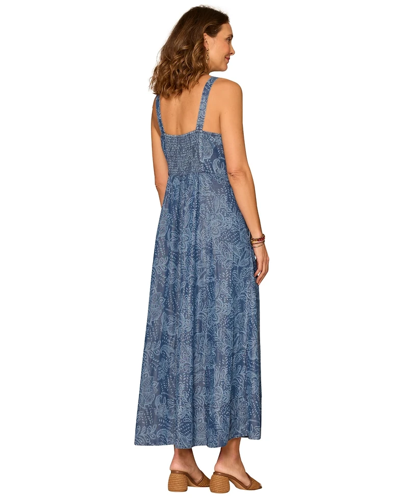 Democracy Petite Printed Tank Dress