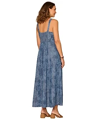 Democracy Petite Printed Tank Dress