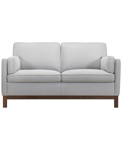 Virton 63" Fabric Track Arm Loveseat Sofa