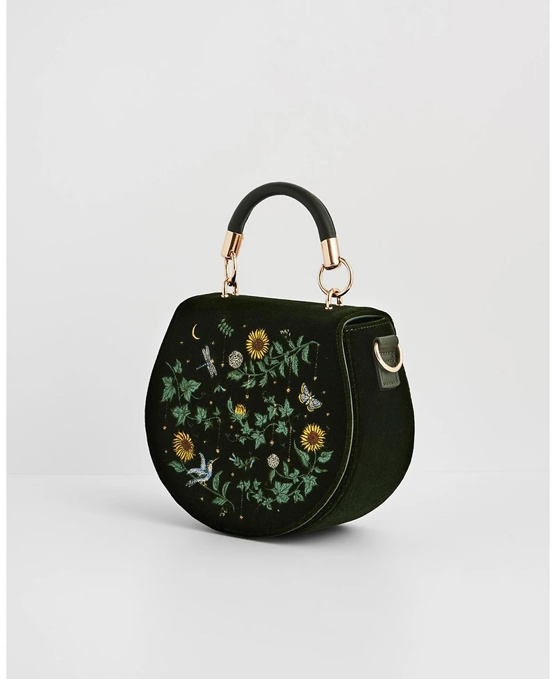 Fable England Women's Charlotte Sunflower Top Handle Bag