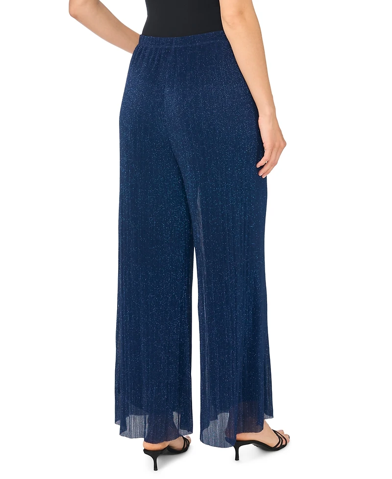 Msk Petite Pull-on Wide-Leg Pants
