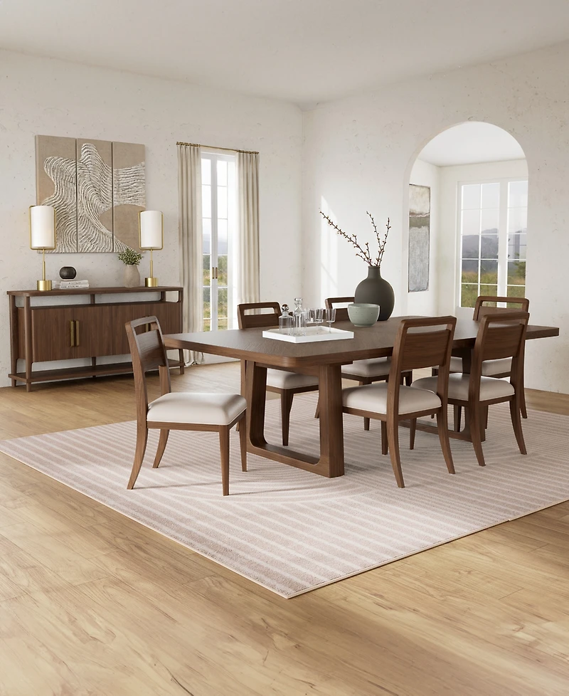 Amelie 8-Piece Wood Dining Chair Set