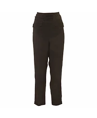 Pre-Owned Dolce & Gabbana Women's Pre-Owned Roberto Cavalli Silk Belted Pants